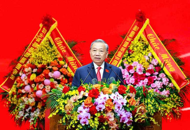 Tổng Bí thư Tô Lâm nhấn mạnh 3 yêu cầu và 5 định hướng công tác trọng tâm với Đảng bộ Chính phủ